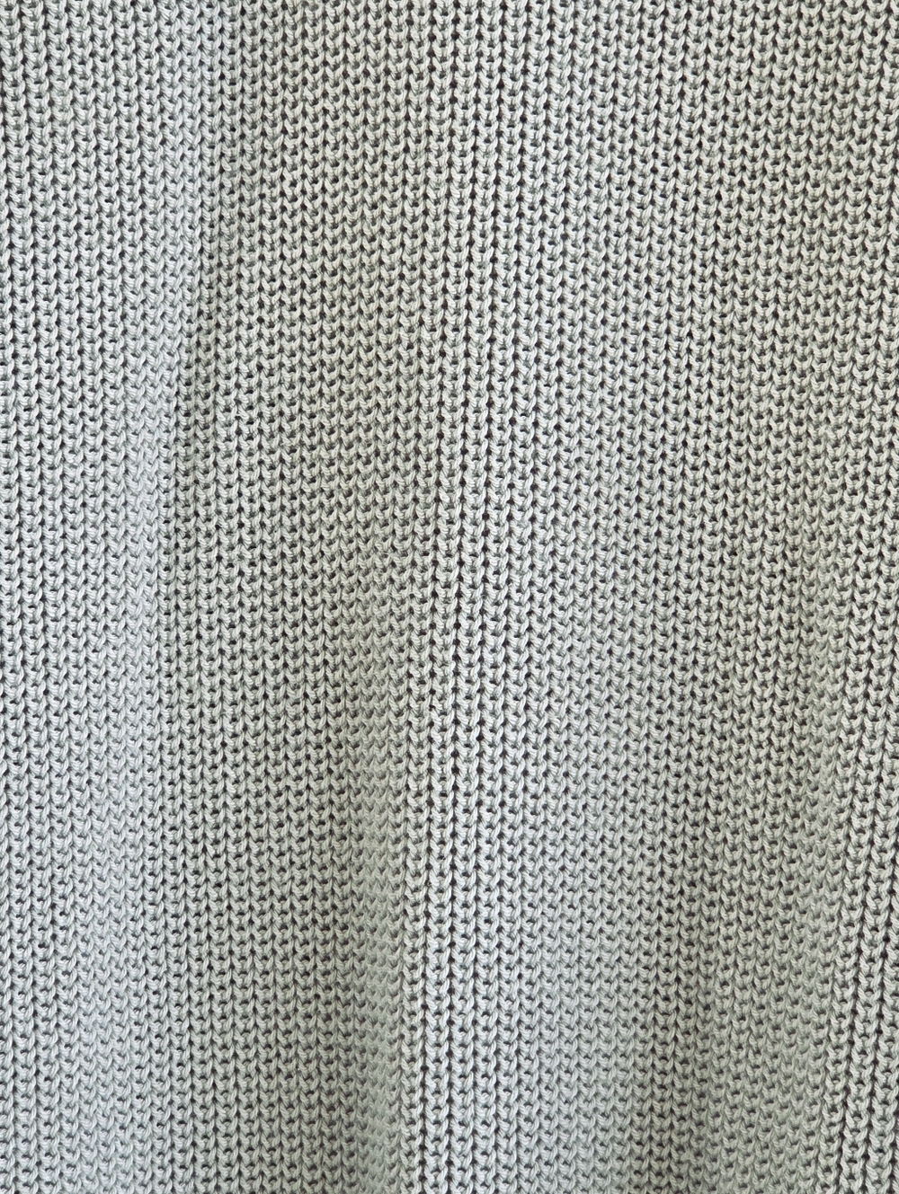 LOFT Open Long Cardigan Sweater 100% Cotton Sage Green with Pockets XL - Picture 8 of 13